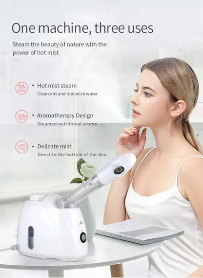 Humidificateur vapeur pour visage