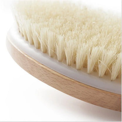 Brosses pour le corps exfoliant en poil naturels