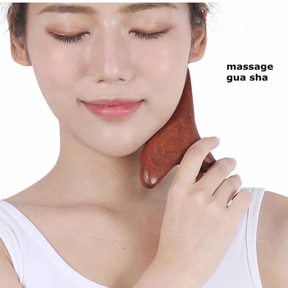 Gua sha en bois