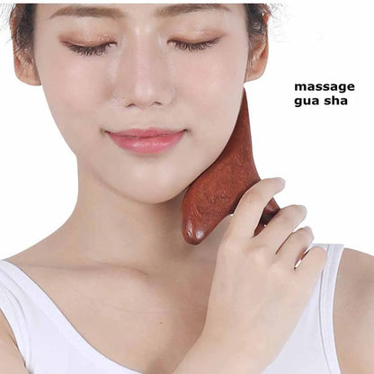 Gua sha en bois